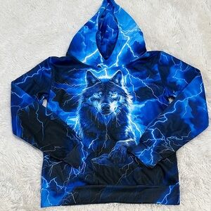 🎒 Amazon  Wolf Hoodie